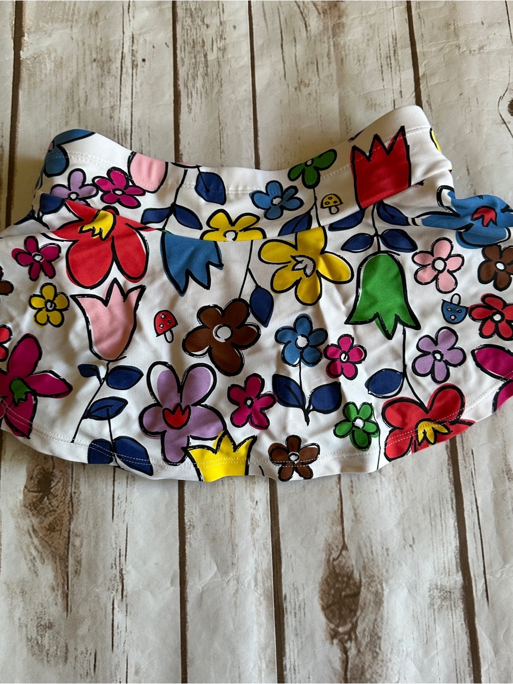 Hanna coral floral swim skirt - Picture 3 of 8